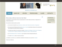 Tablet Screenshot of abelhibert.org